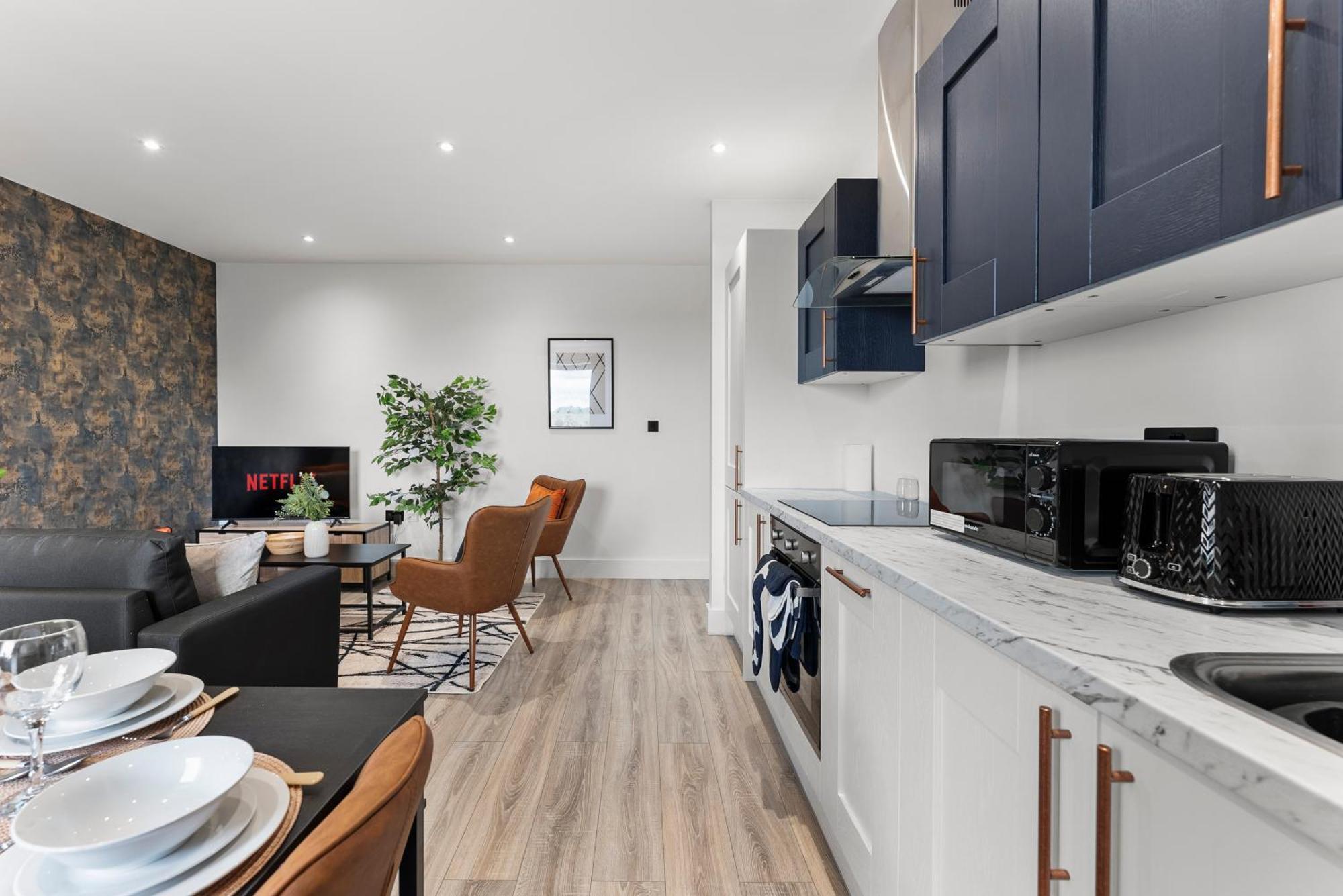 Stylish Two-Bedroom Flat In ノリッチ エクステリア 写真